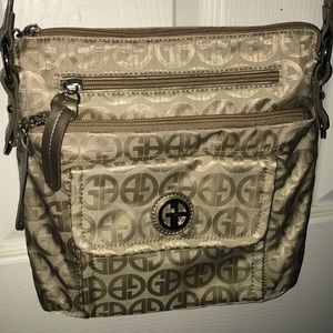 Giani Bernini gold crossbody bag